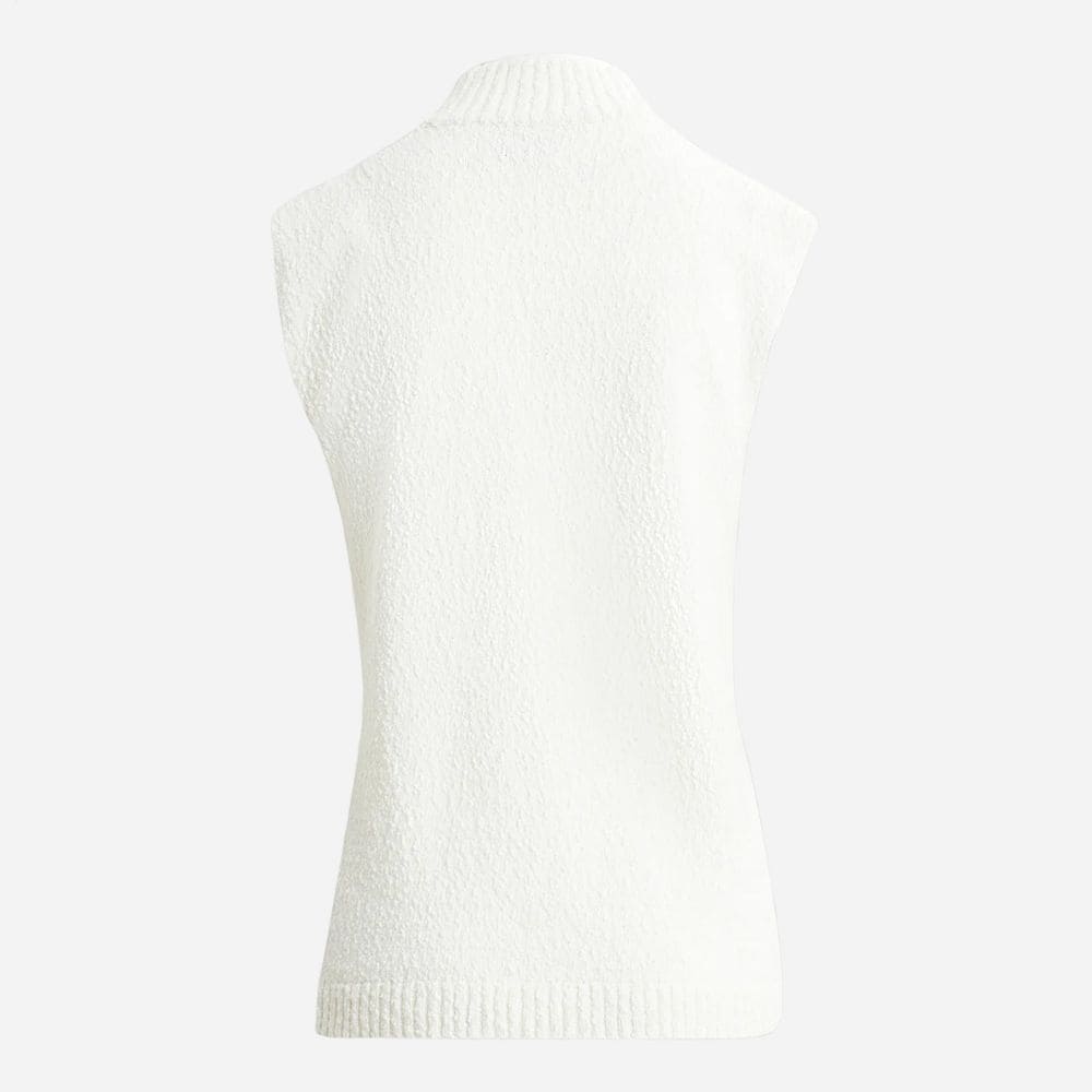 Barbro Knit Top White Ferner Jacobsen