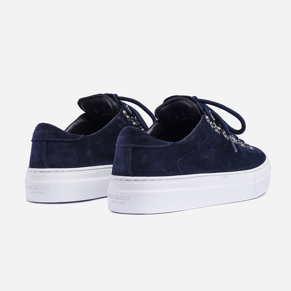 Marostica Low Platform - Navy Suede