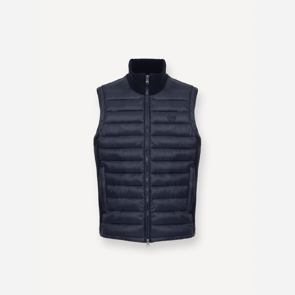 Autumn Vest With Fleece - Navy