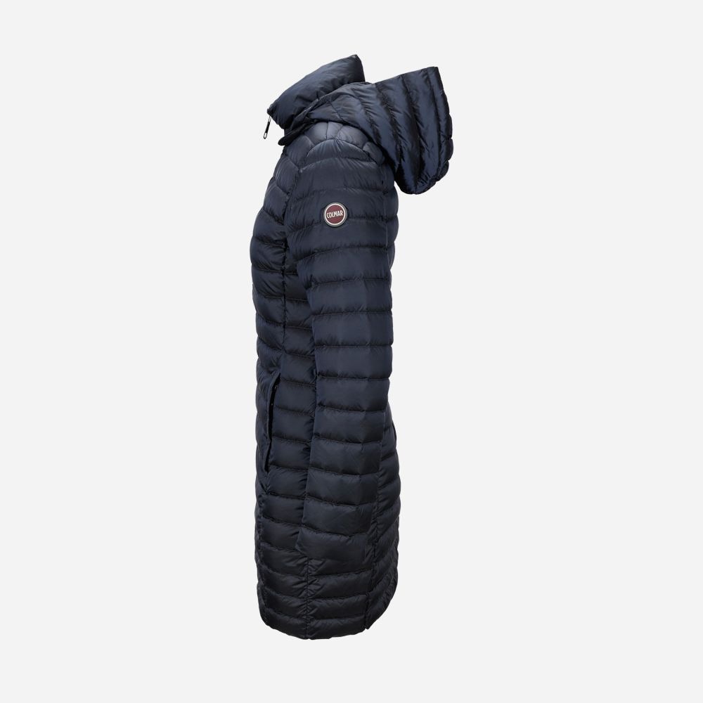 Autumn-Weight Down Jacket - Navy