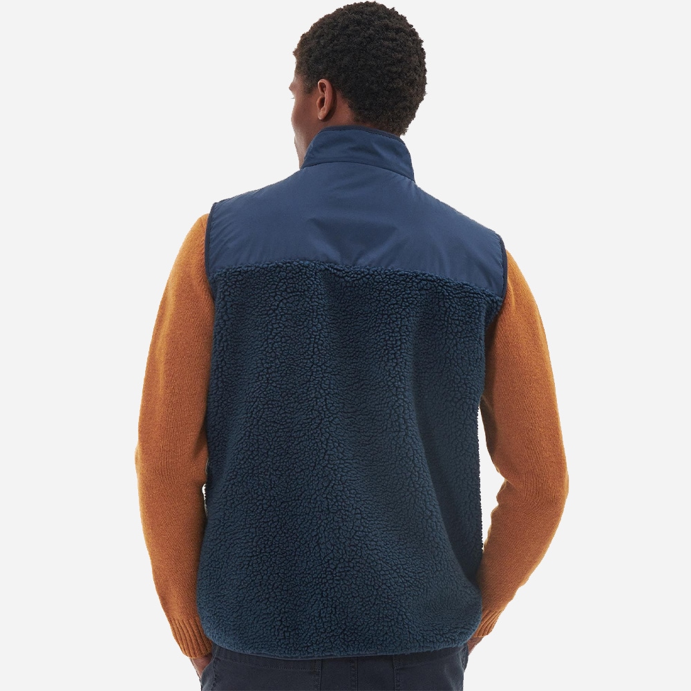 Newlan Fleece Vest - Navy