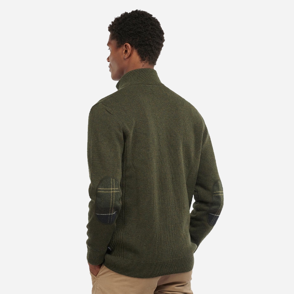 Holden Half Zip Sweater - Dk Olive