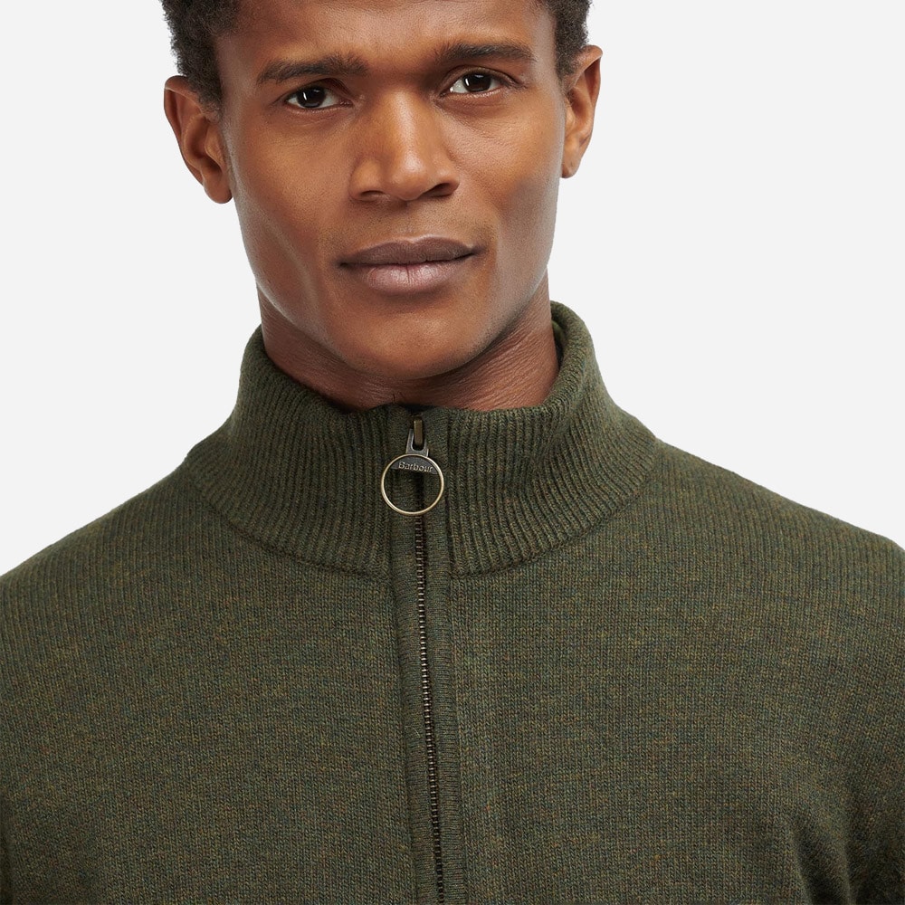 Holden Half Zip Sweater - Dk Olive