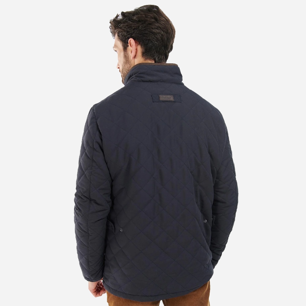 Waterproff Shoveler Quilted Jacket - Navy