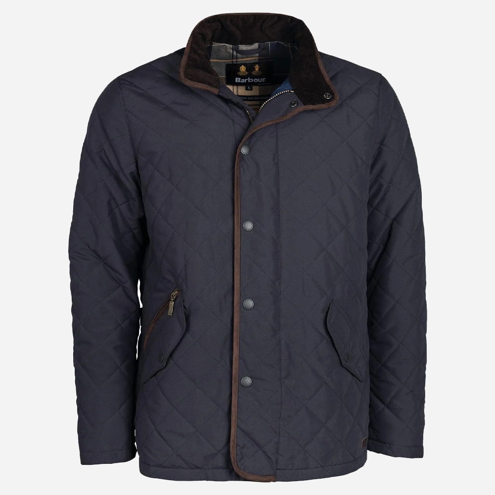 Waterproff Shoveler Quilted Jacket - Navy