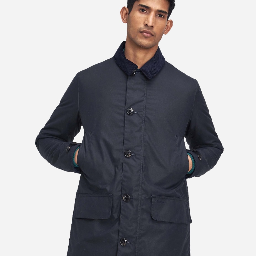 Mac Wax Jacket - Navy