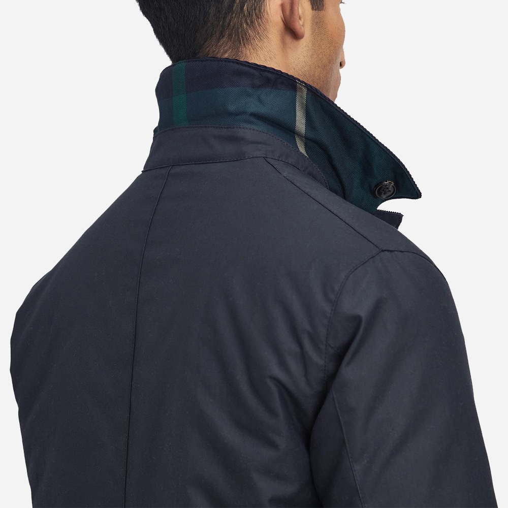 Mac Wax Jacket - Navy