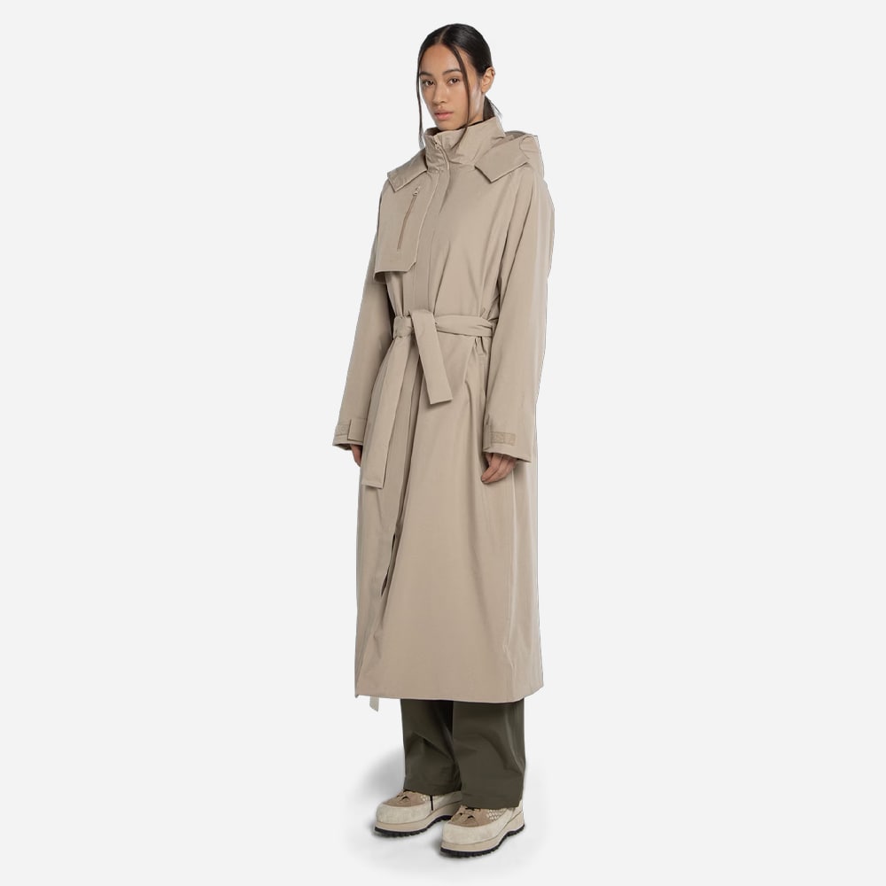 åse Insulated Coat - Beige