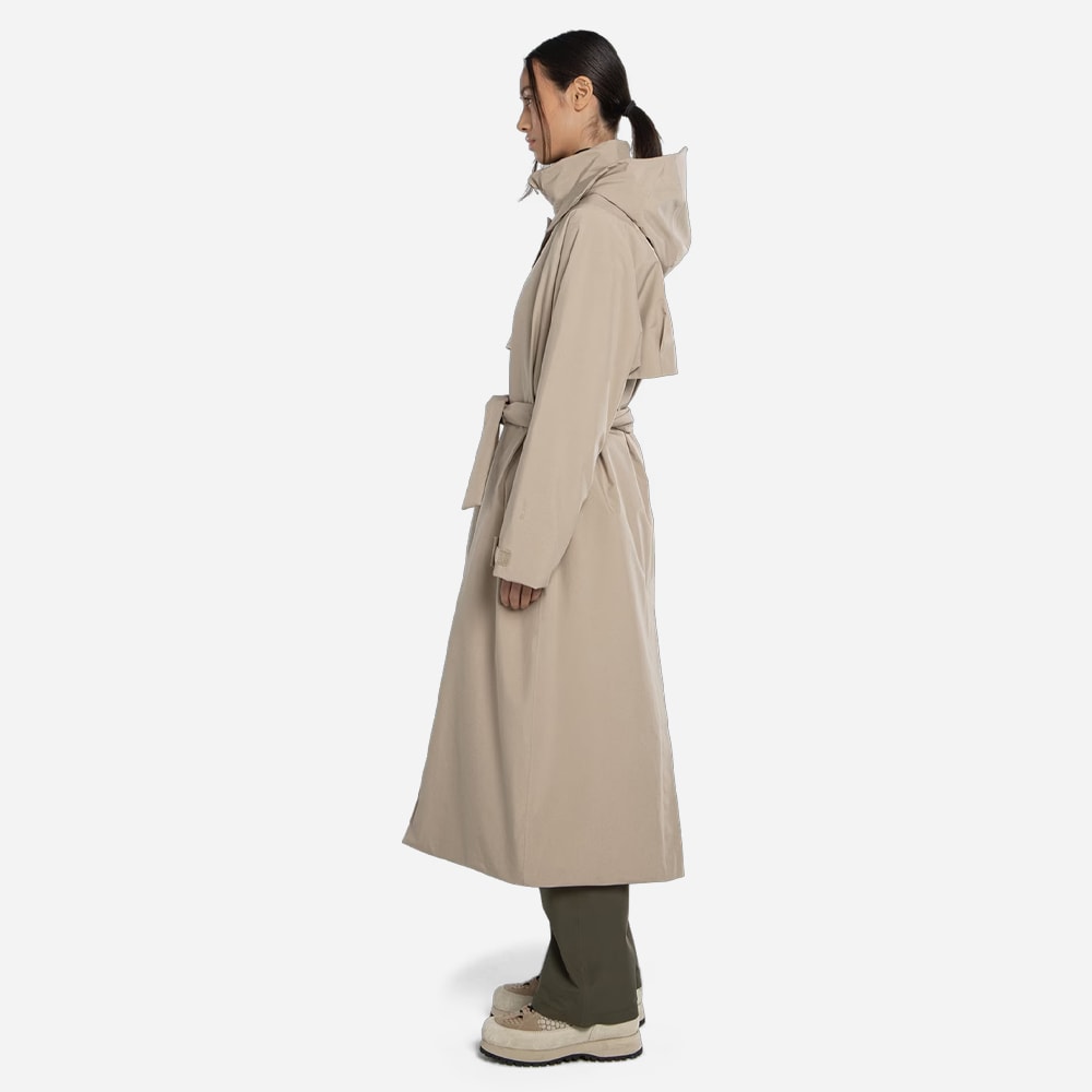 åse Insulated Coat - Beige