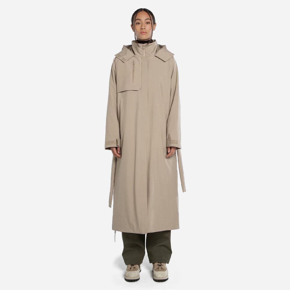 åse Insulated Coat - Beige