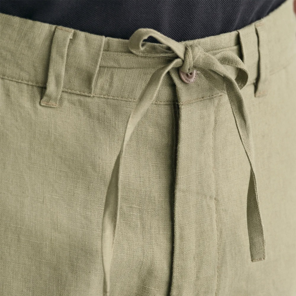 Relaxed Linen Pants - Dried Clay