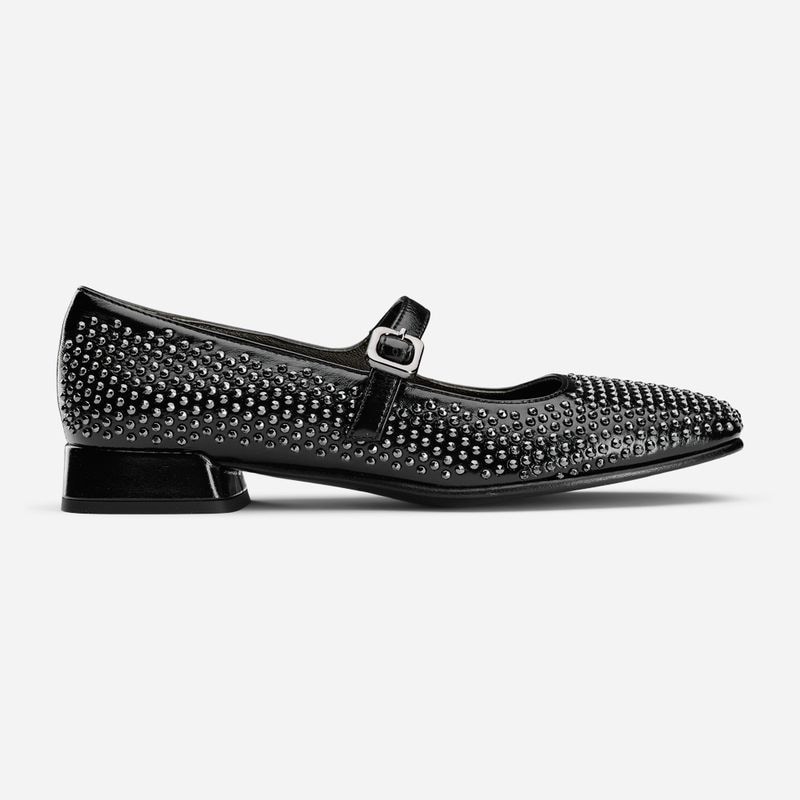 Ballerina Spike W Heel - Harrods Nero