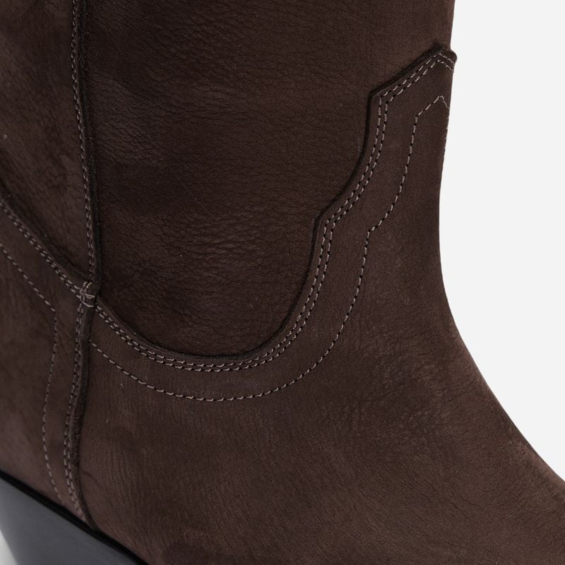 High Leather Boots - Nabuk Soft T.Moro