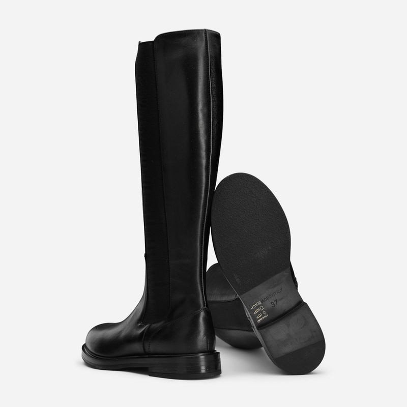 High Boots - Vitello Nero