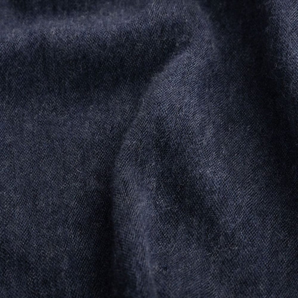 Alba Luxury Cashmere Scarf - Navy