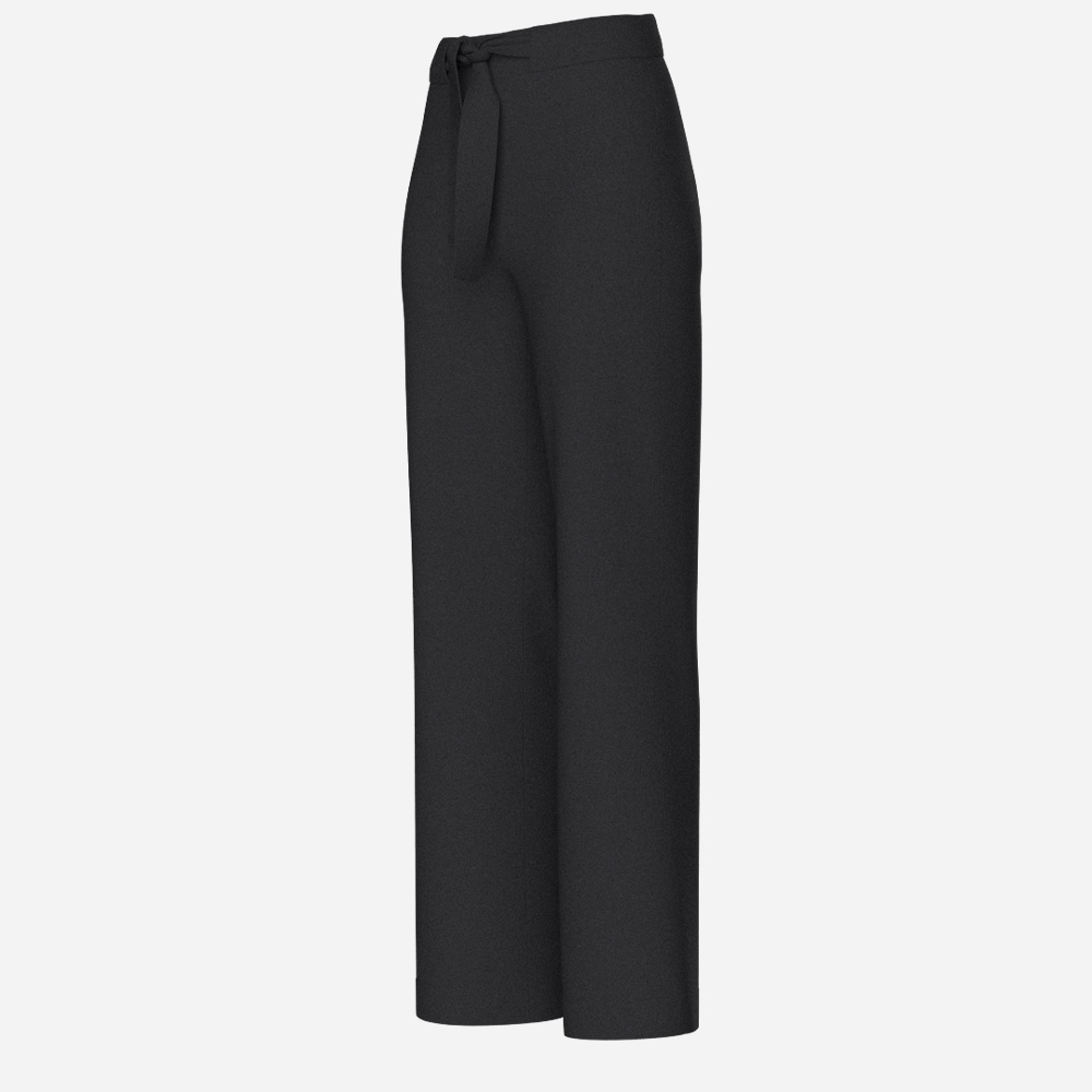 Geilo Belted Pant Woman Black