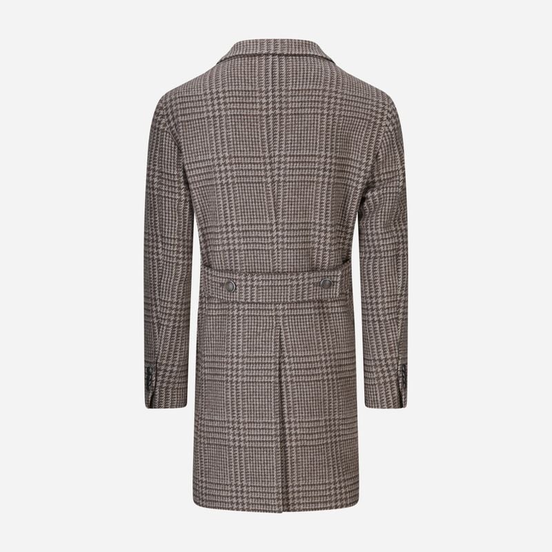 Bruce Coat - Brown Check