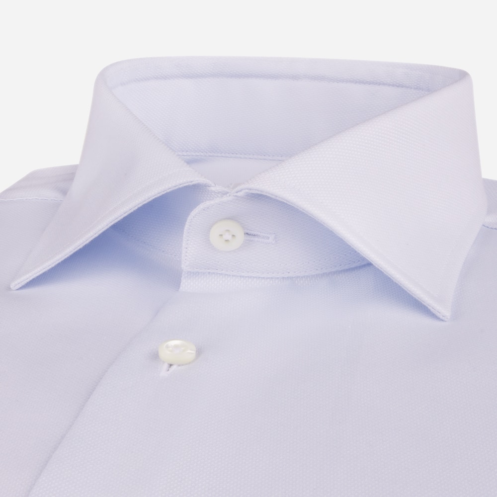 Slimline Oxford Shirt - Light Blue