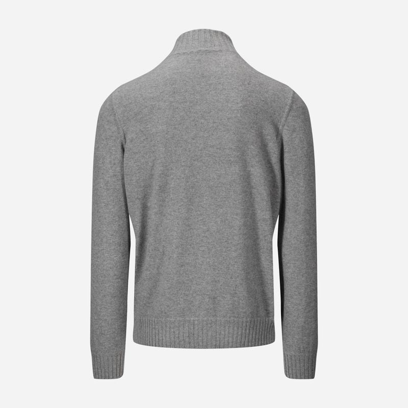 Cardigan Felted Cashmere - Ligth Grey