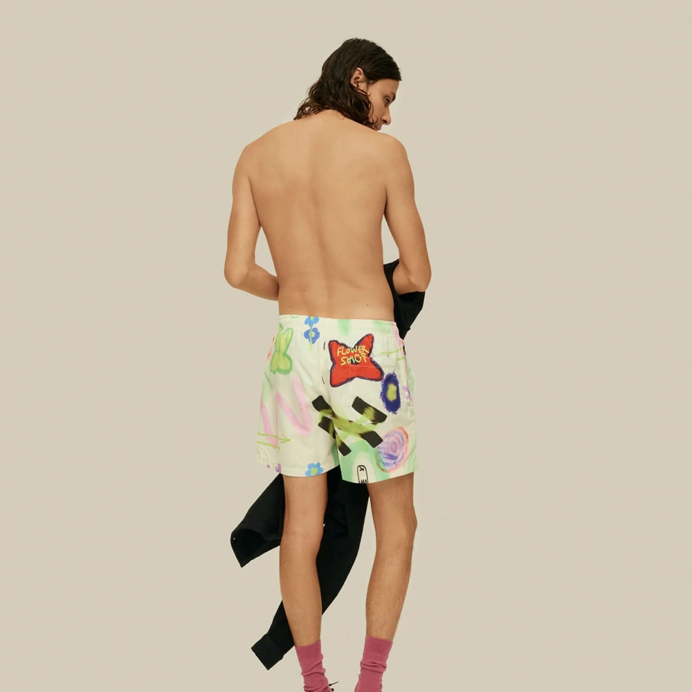 Flower Shop Swim Shorts - Flower