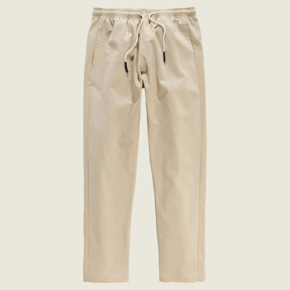 Linen Pants - Beige