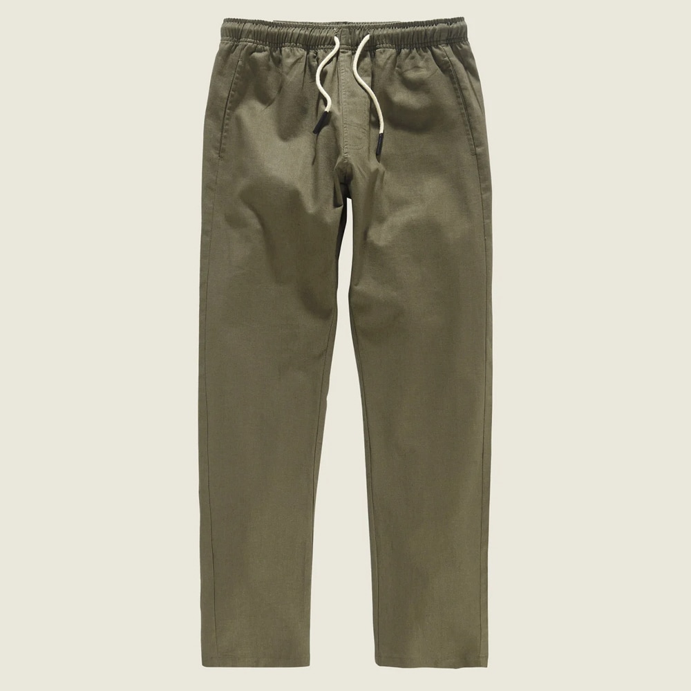 Linen Pants - Army