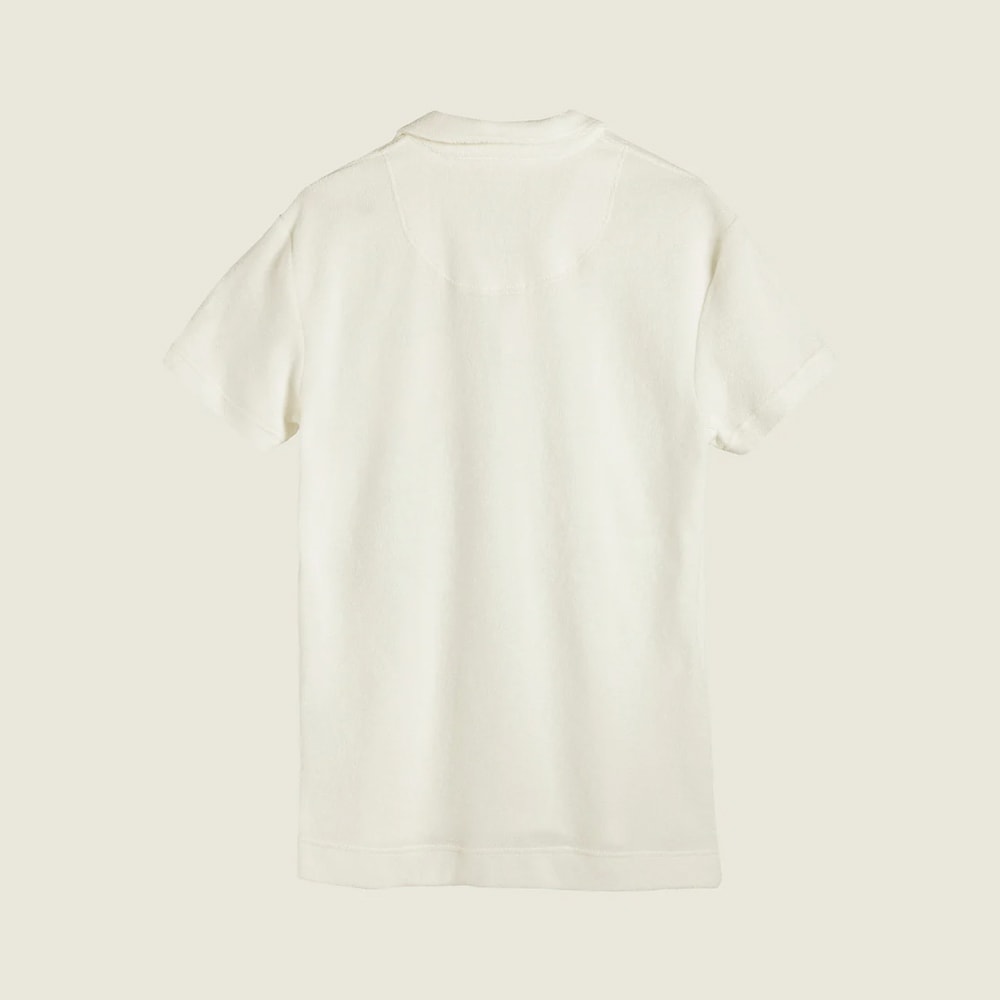 Polo Terry Shirt - White