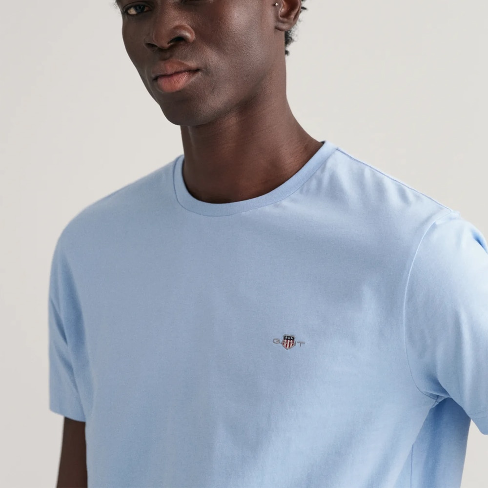 Shield T-Shirt - Capri Blue