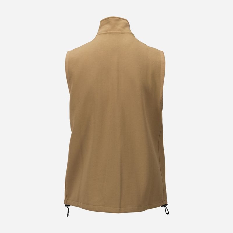 Double-Knit Vest - Camel