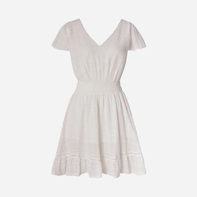 Melia Dress - White