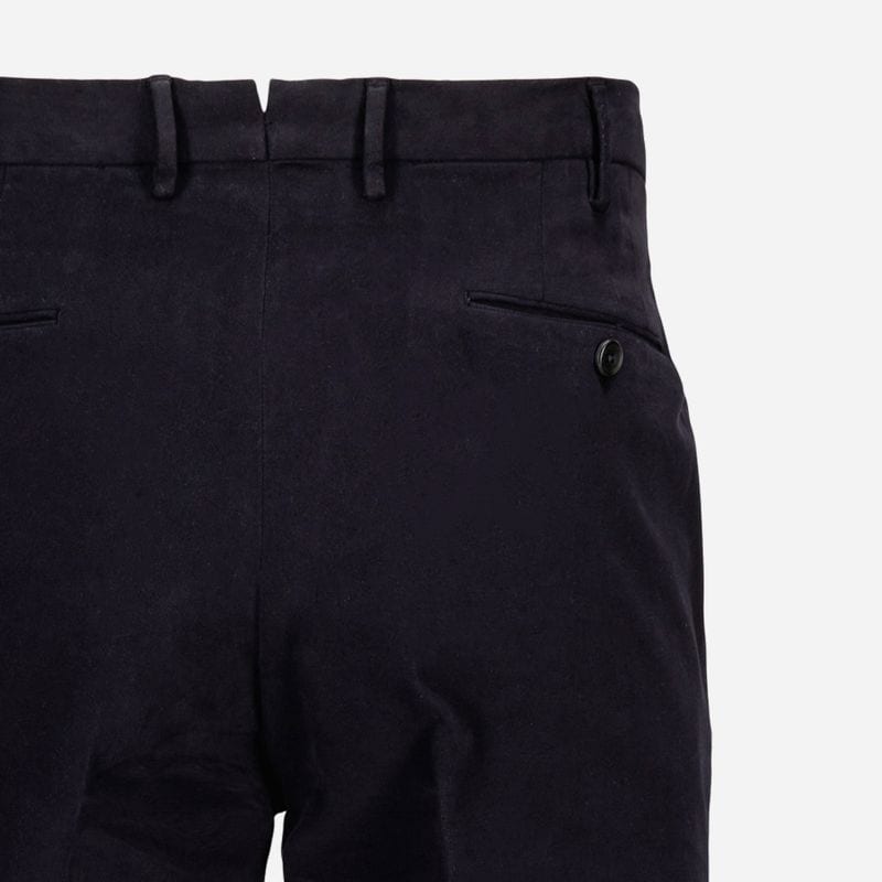 Cotton-Blend Chino - Navy