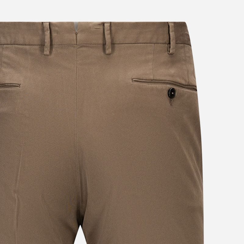 Cotton-Blend Chino - Mole