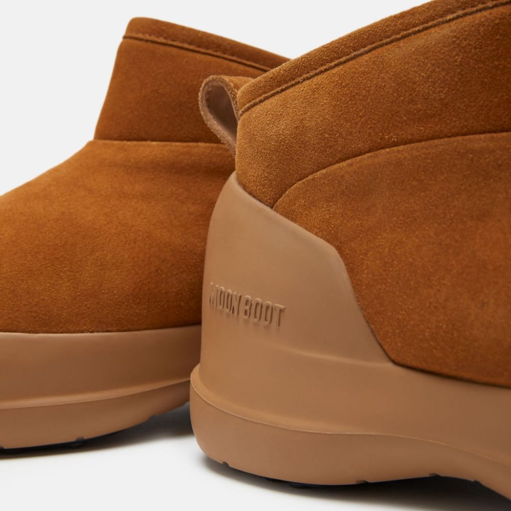 Luna Low Suede - Cognac