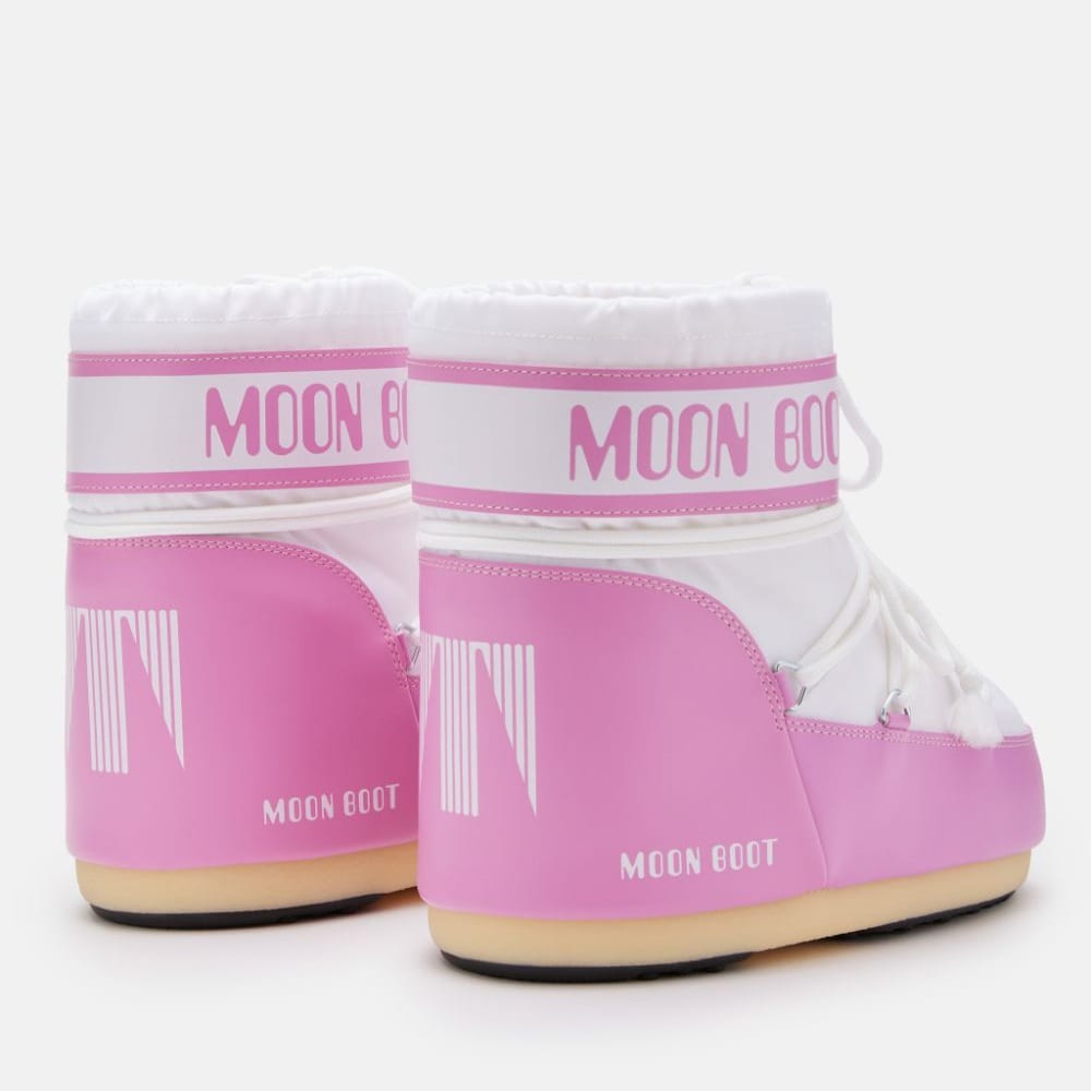 Icon Low Nylon - Pink-White