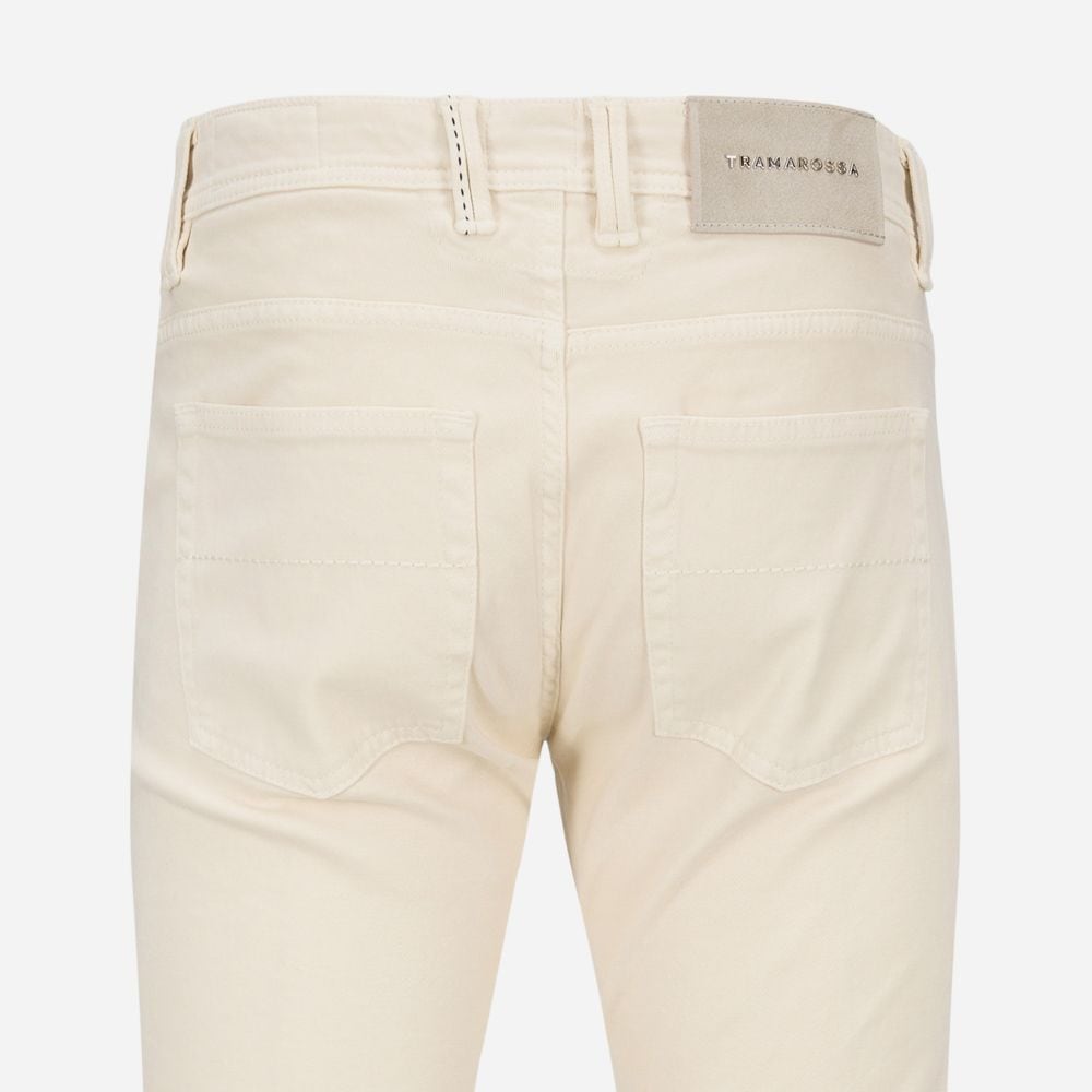 Leonardo Bull 5 Pocket - Milk