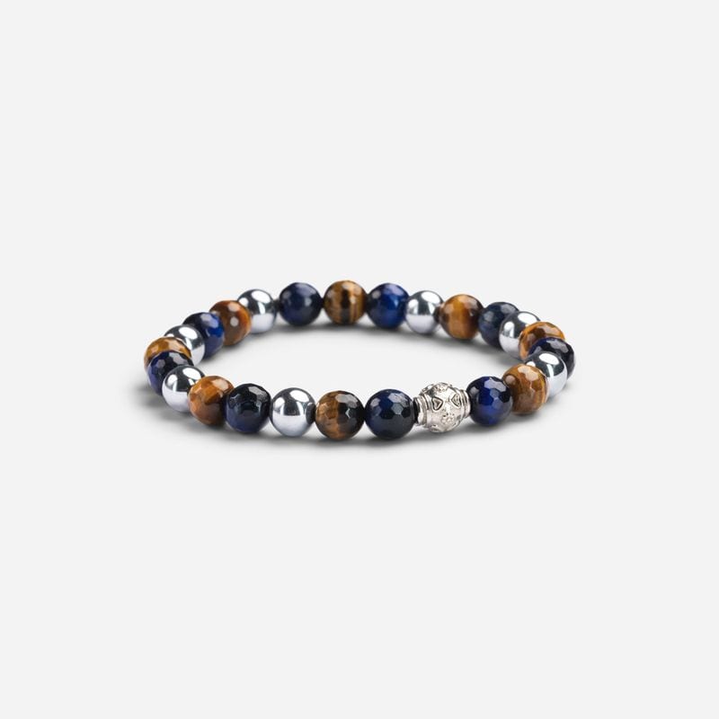 Bracelet 8mm - Blue Tiger