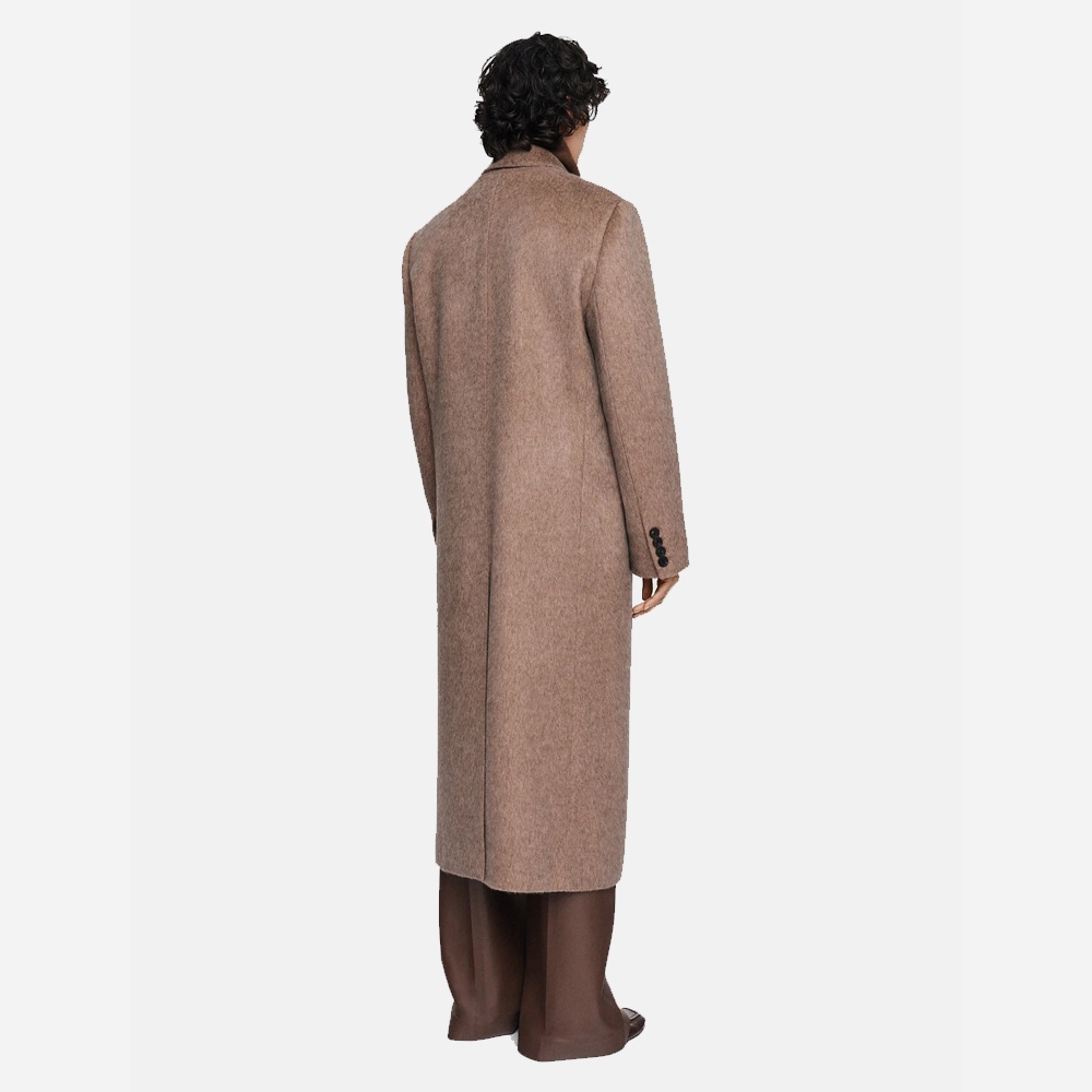 Yak Wool Lilas Coat - Oak