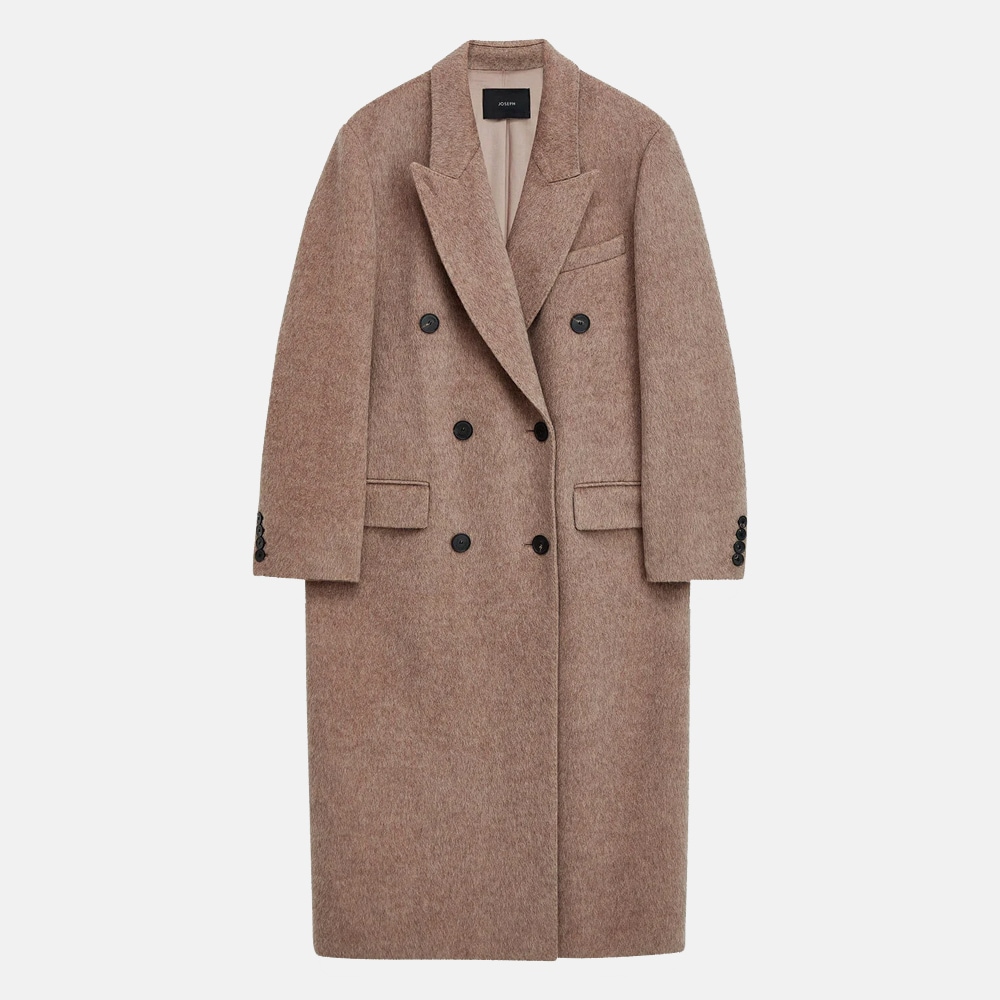 Yak Wool Lilas Coat - Oak