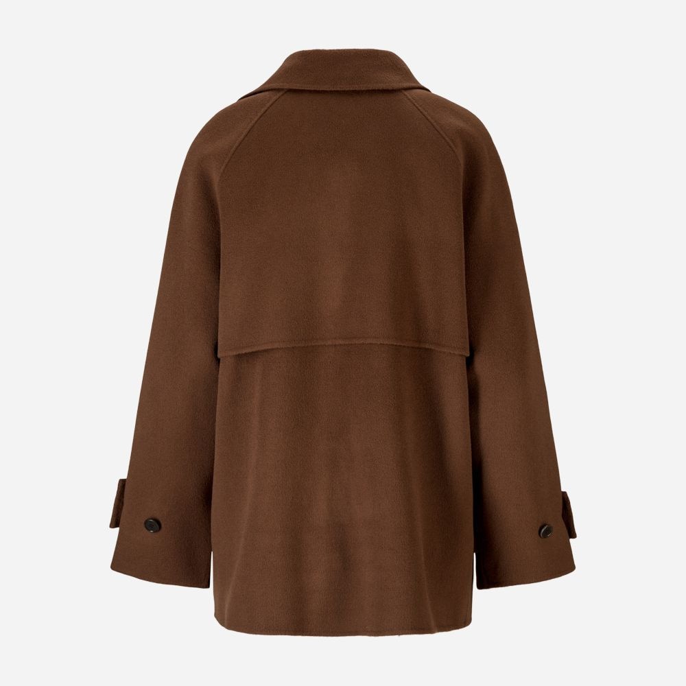 Double Face Cashmere Marne Coat - Arabica