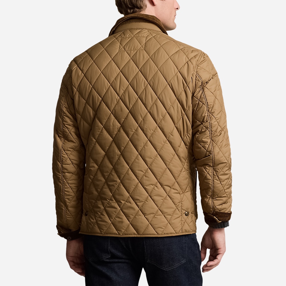 The Beaton Quilted Jacket - Honey Brown