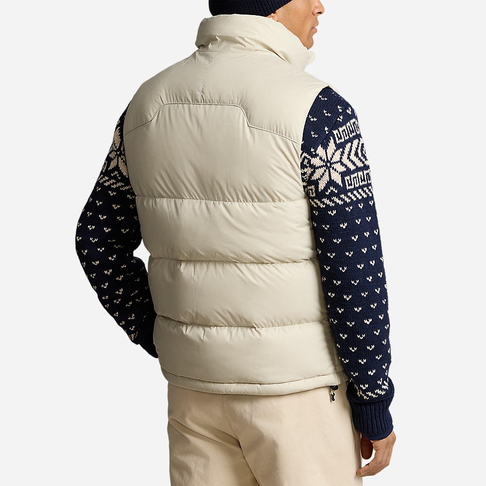 The Gorham Down Vest - Basic Sand