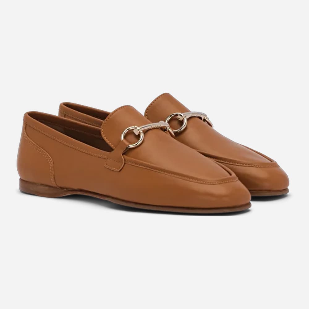 Goya Loafer - Lambsilk Whiskey