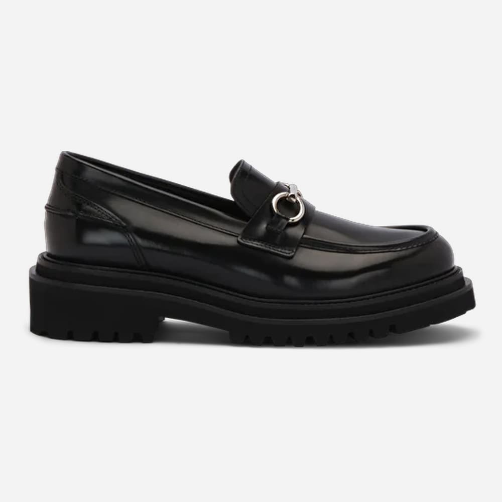 Penny Loafer Buckle - Black