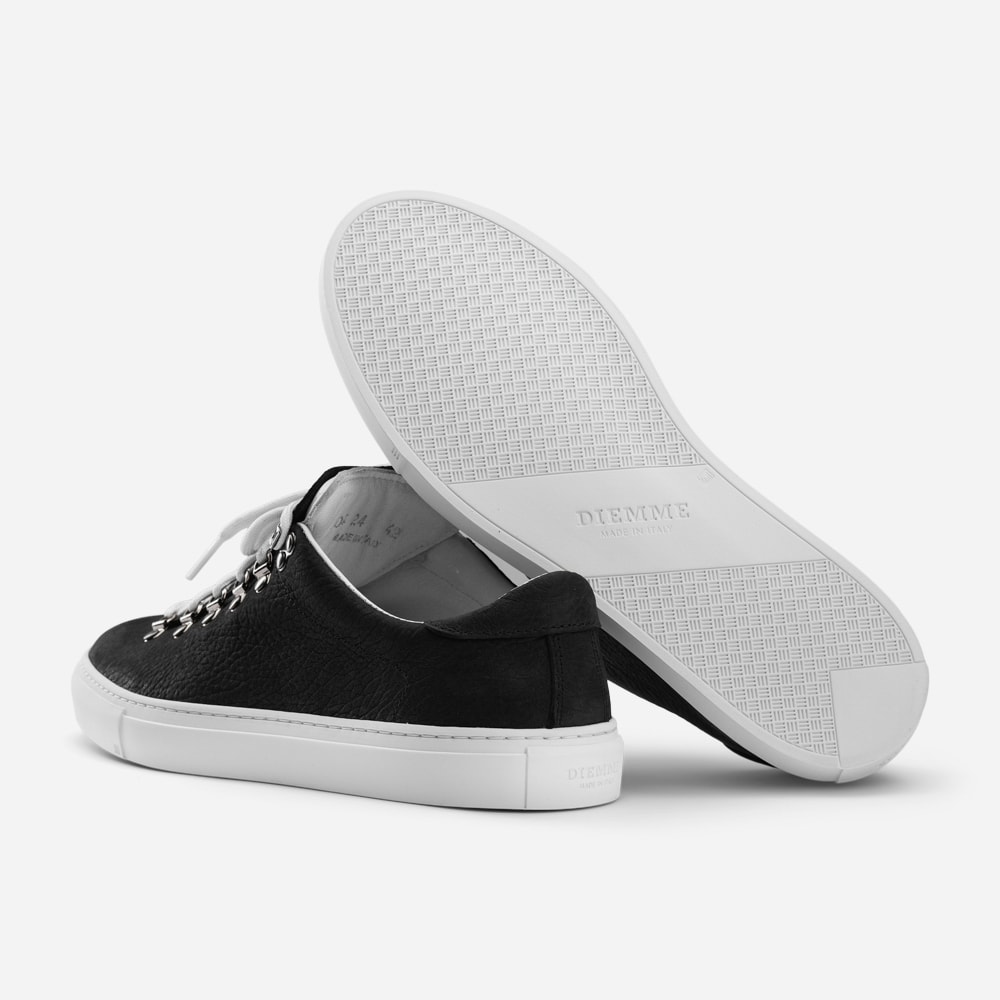 Marostica Low - Black Leather