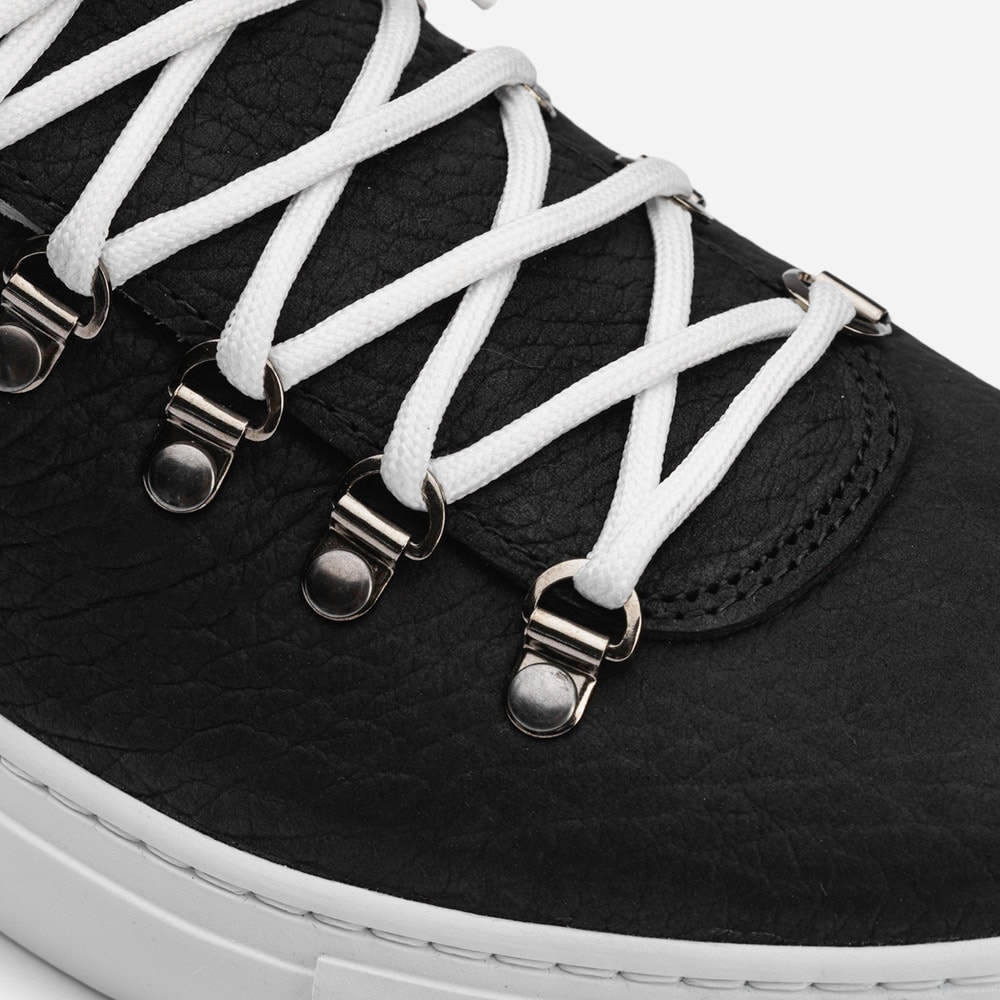 Marostica Low - Black Leather