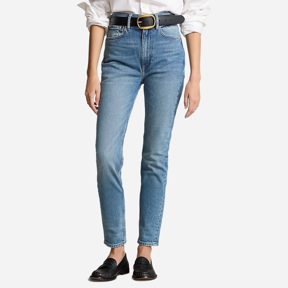 High-Rise Super-Slim Jean - Antares Wash