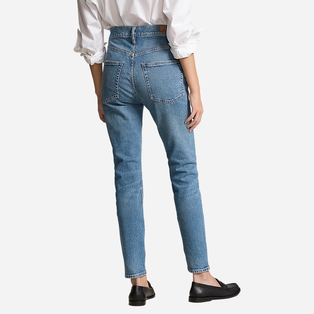 High-Rise Super-Slim Jean - Antares Wash