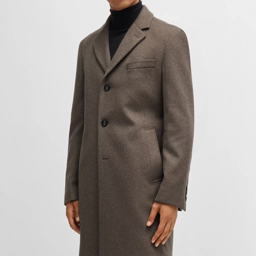 H-Hyde Coat - Dark Beige