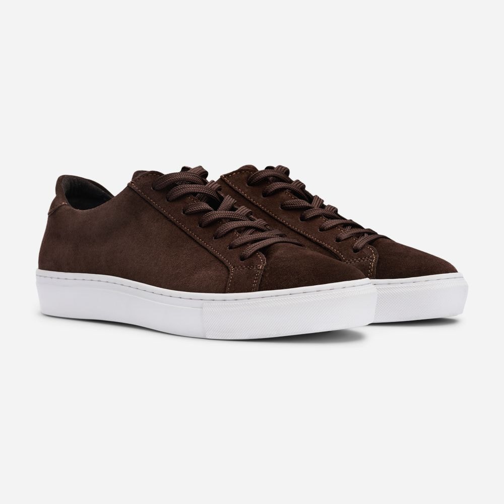 Type Sneaker - Brown Suede