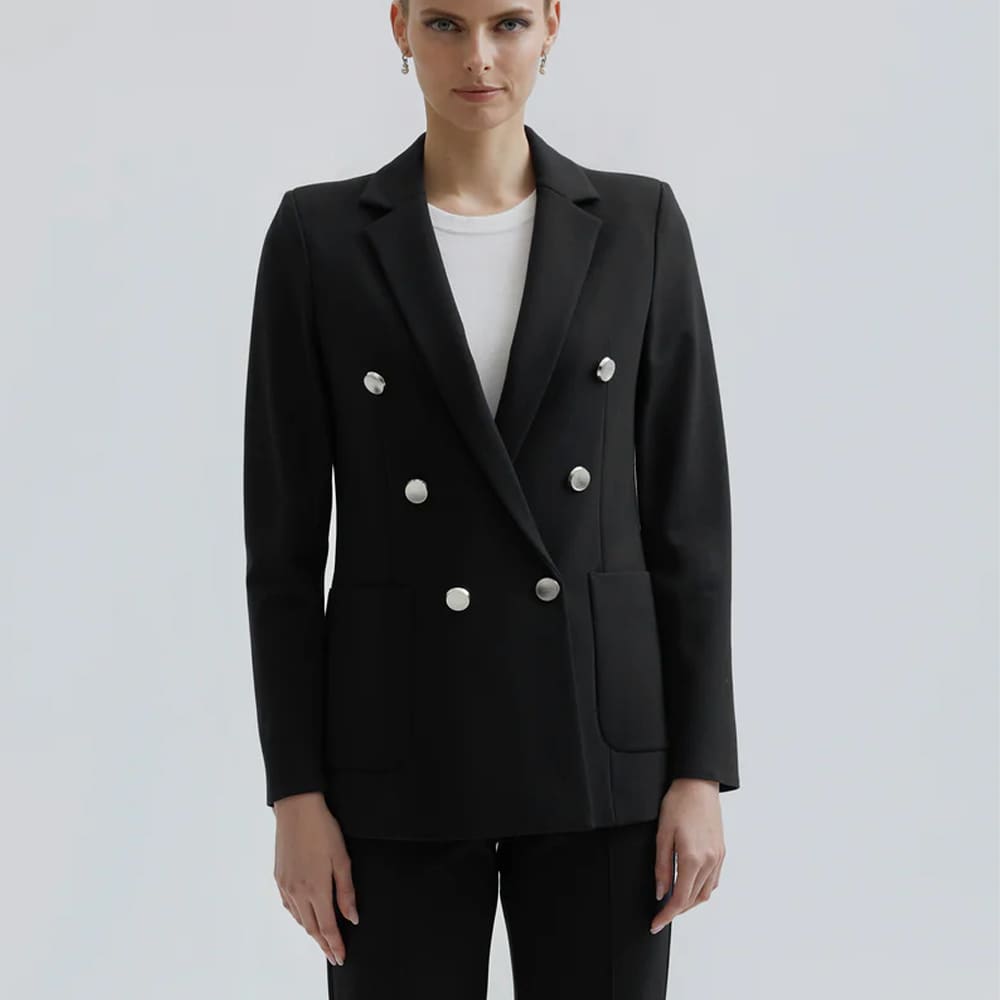 Jenner Jersey Blazer - Black